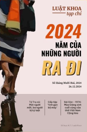 Báo Tháng Mười Hai – 2024: Năm Của Những Người Ra Đi