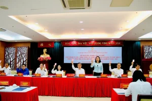 Quang cảnh Hội nghị Hiệp thương lần thứ nhất của TP. Hồ Chí Minh, ngày 8/12/2025. Ảnh: Báo Công Lý.