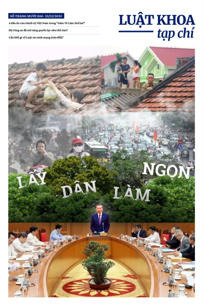 Báo tháng Mười Hai – 2025: Lấy dân làm… ngọn