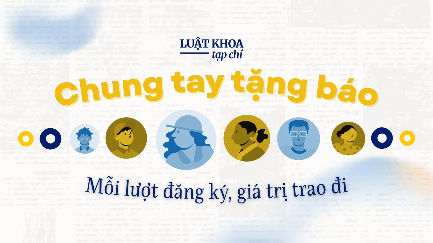 “Chung tay tặng báo”: Mỗi lượt đăng ký, giá trị trao đi