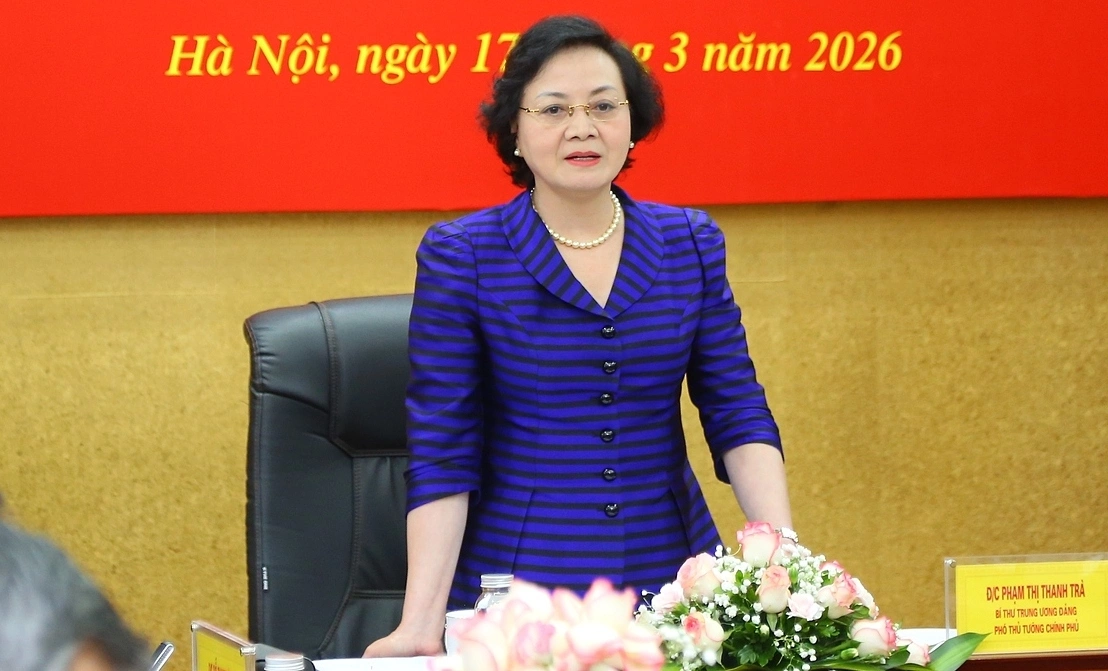 Phó thủ tướng Phạm Thị Thanh Trà yêu cầu Bộ Nội vụ hoàn thiện đề án tổ chức và thành viên Chính phủ nhiệm kỳ mới. Ảnh: Thu Giang/VnExpress.