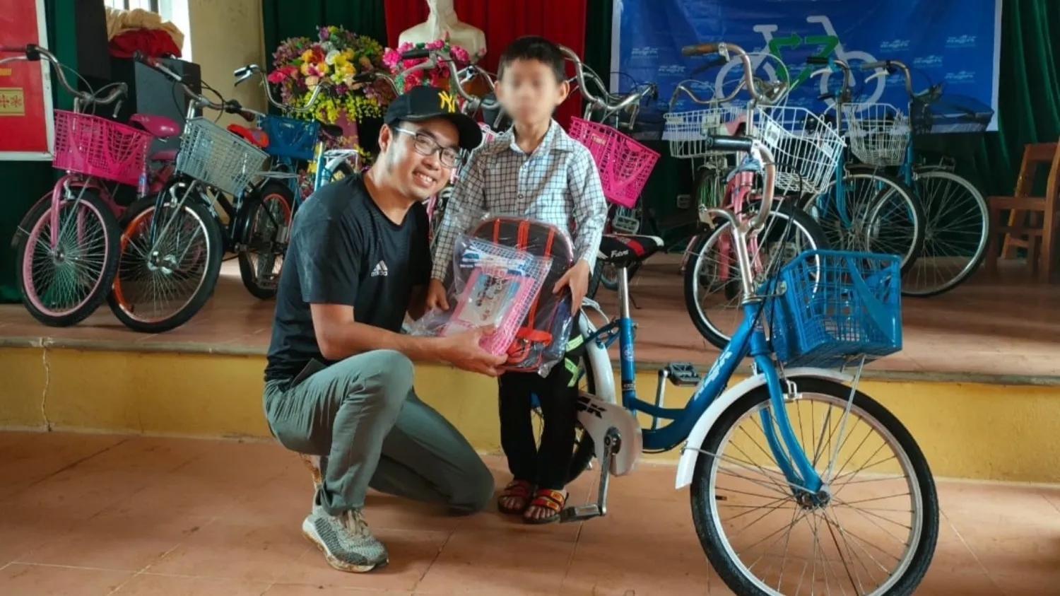 Ông Trần Quyết Thắng, người sáng lập Rebike for Kids. Nguồn ảnh: Trang Facebook cá nhân Trần Quyết Thắng.